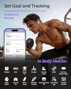 Ovutek Smart Digital Scale for Body Weight, Body Fat and BMI, FSA Eligible — photo 5 of 6