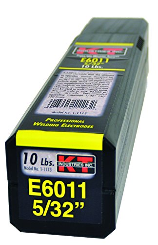 K-T Industries 6011 Electrode, 5/32-Inch, 10-pound