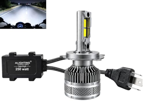 BIKEBLOOM H4 250W LED Headlight Bulb for Motorbikes - Image 5