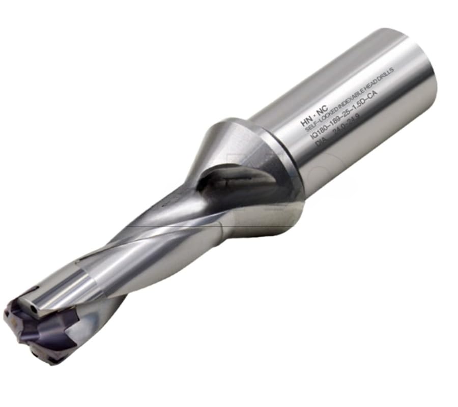 1PC 3x Crown Drill CNC Drill with Interchangeable Inserts IQ-220-229-25-3D