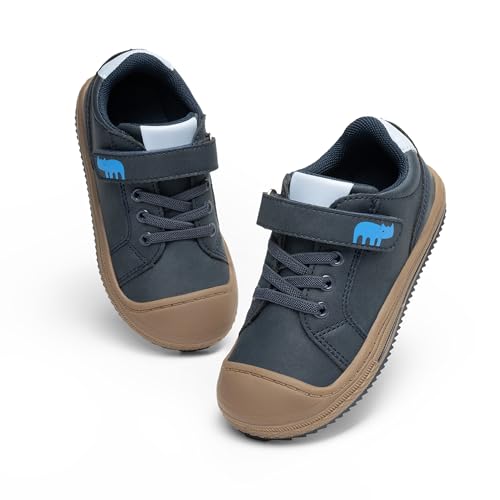 DREAM PAIRS Toddler Boys Girls Sneakers Casual Lightweight Kids Storybook Walking Skate Shoes 6 Toddler Navy