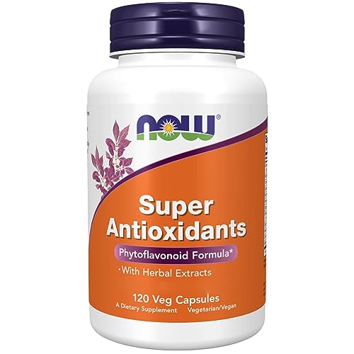 Now Foods, Super Antioxidantes, con Té Verde, Cardo Mariano y Mucho Más, 120 Cápsulas veganas, Testado en Laboratorio, Sin Soja, Sin Gluten, Sin OGM, Vegetariano