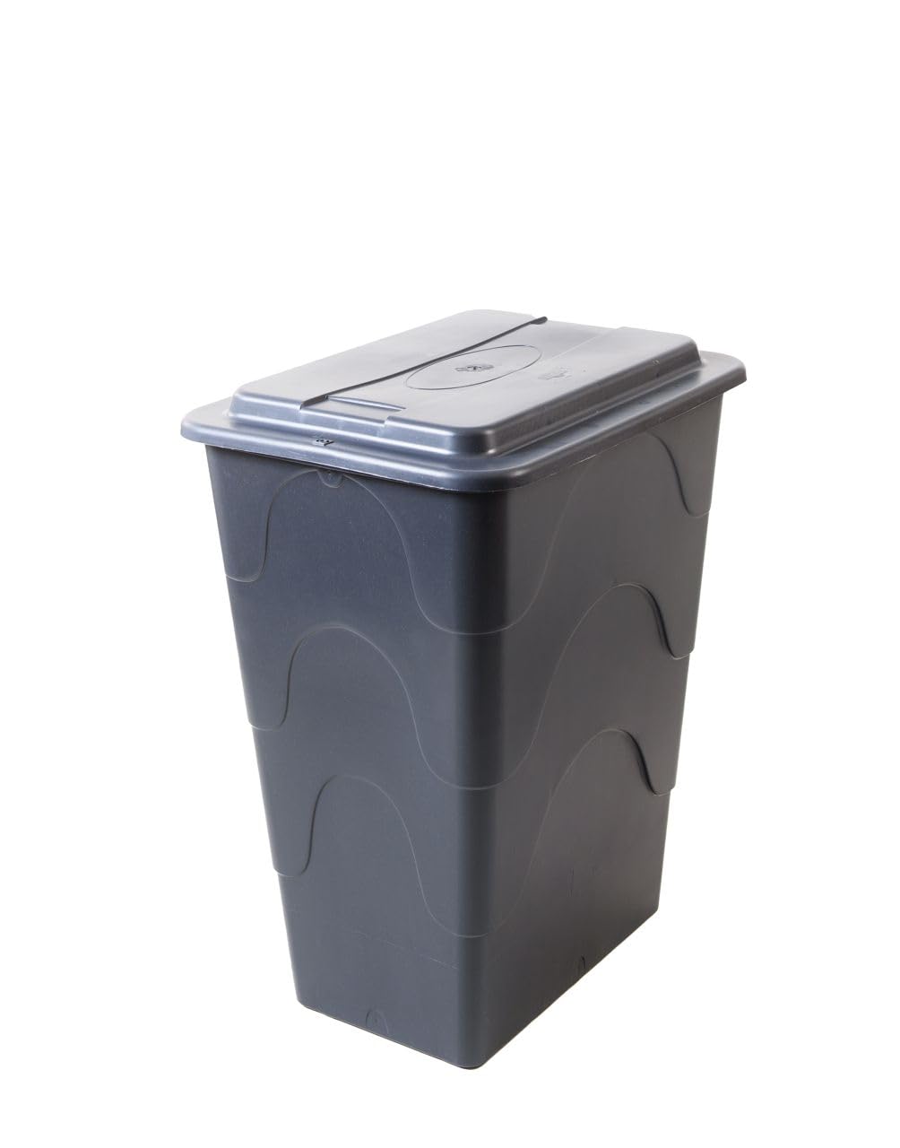 TrendLine Regentonne eckig Deckel Hahn 240L grau
