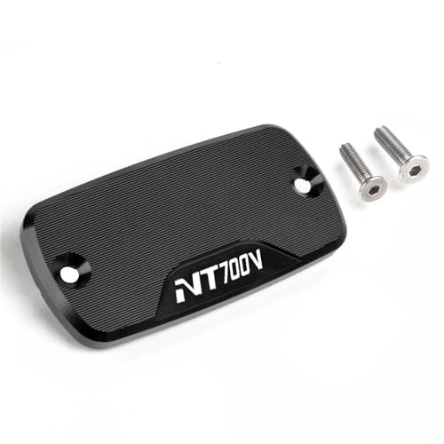 Couvercle réservoir liquide frein avant moto NT 700V bouchon huile alu CNC noir