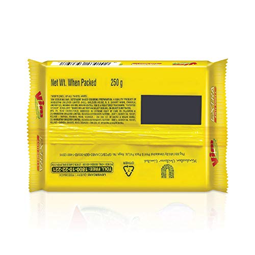 Image of Vim Dishwash Liquid Gel Lemon, With Lemon Fragrance, 500 Ml Bottle & Anti Smell Bar, Pudina, Removes Tough Food Smells From Utensils 250 G