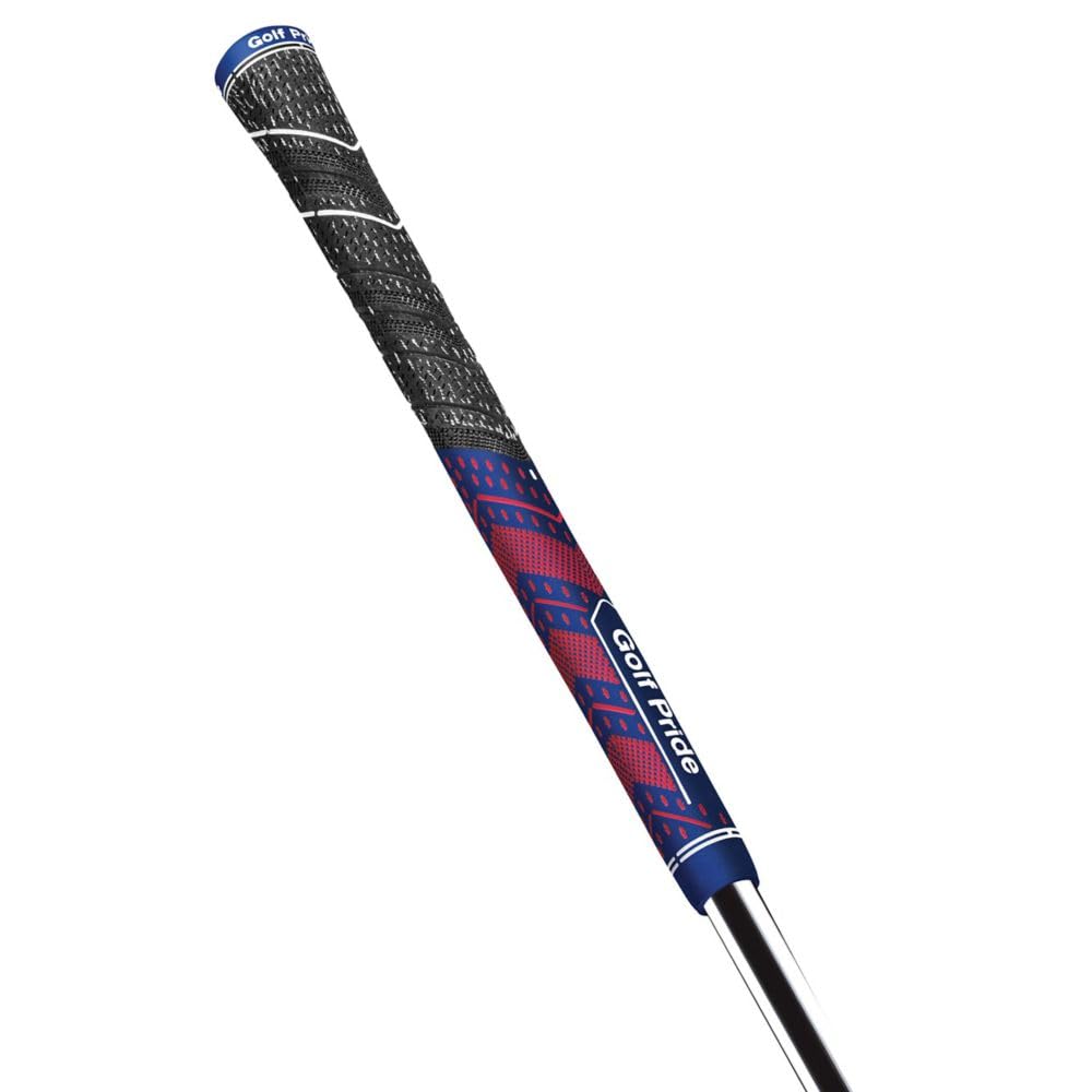 Golf Pride MCC Plus4 Navy/Red Golf Grip - Midsize, 13 Pack