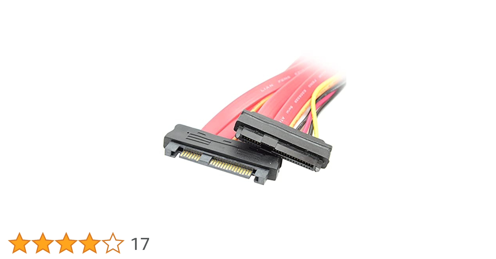 け）ぶる SATA 6Gbps Cable w/Locking Latch (90 Degree to 180 Degree