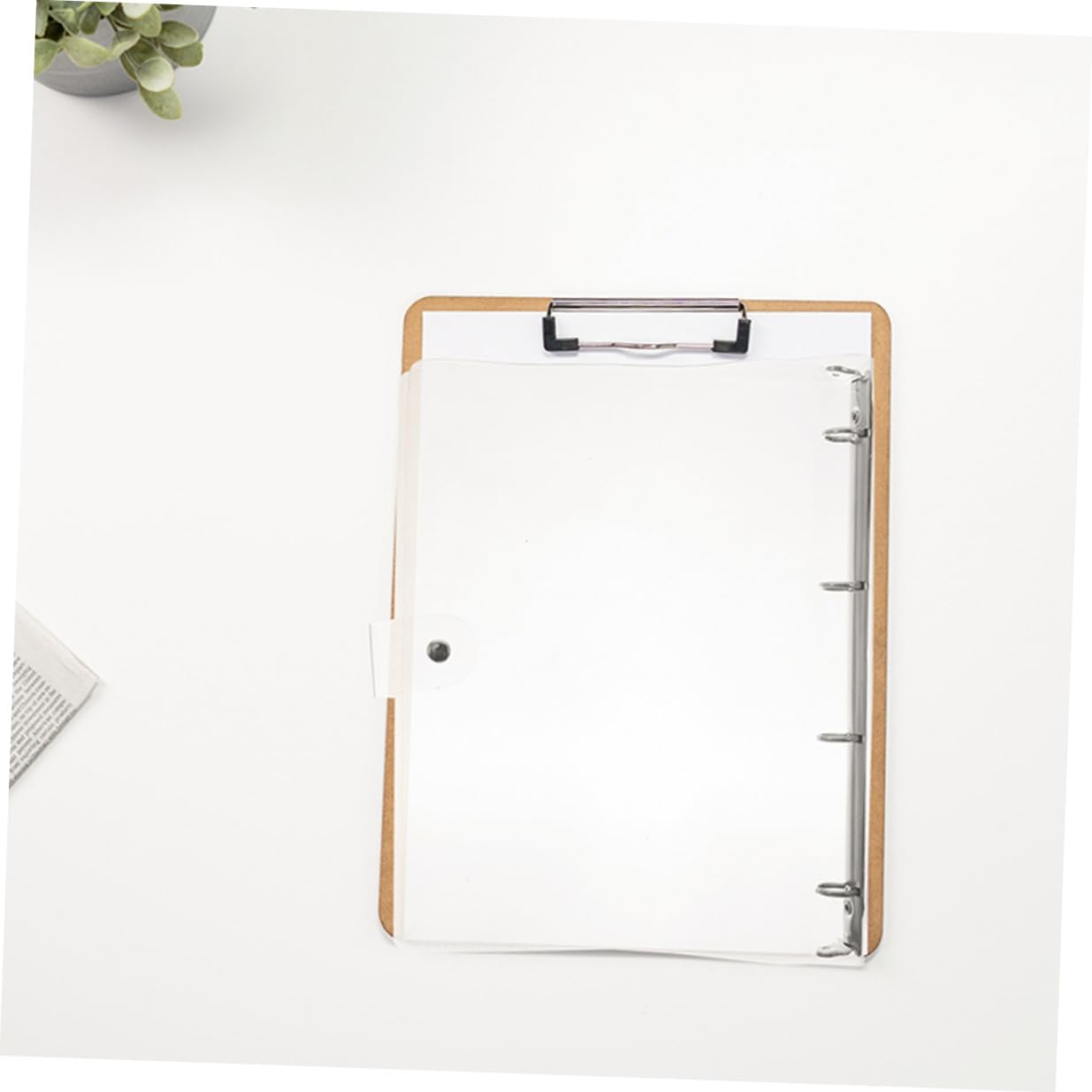 3 pezzi Raccoglitori Trasparenti Organizer per Documenti e Sciolti Custodia Leggera e Resistente per Ufficio e Scuola Design Semplice e Funzionale