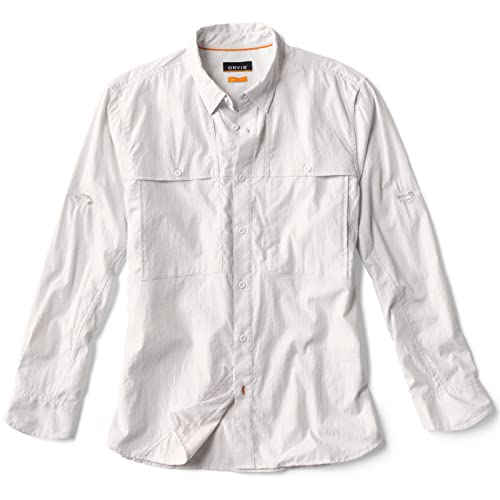 Orvis Long-Sleeve Open Air Caster Men’s Casual Button-Down Shirts - Ultra-Ventilated and Made with Thermoregulating Blend