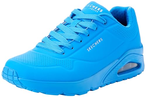Image of Skechers Mens UNO - Stand ON AIR Blue Casual Sneakers, 8 UK