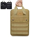 YOGOTO 調理器具 入れ 食器収納バッグ クッキングツール 収納ボックス キャンプ キッチンツールボックス アウトドア キャンプ BBQ (カーキ色)