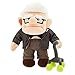 Disney Store Carl Peluche Pixar Up 36 cm en tissu doux au toucher avec détails brodés sur le visage et porte sa tenue classique, avec bâton de marche insolite
