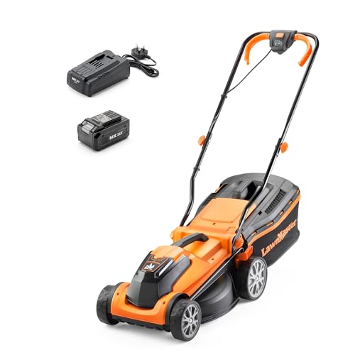 LawnMaster MX Cordless Lawnmower with MX 4.0Ah Lithium Ion