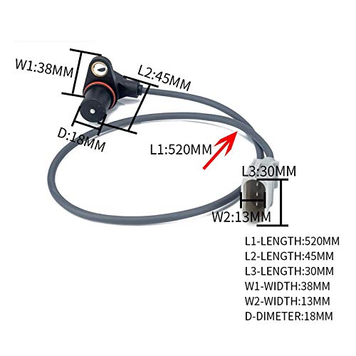Homyl 06a906433c Sensor de posição de cambota para carro de substituição para Jetta 6A906433C