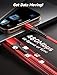 JSAUX USB C Cable [2-Pack 6.6ft], USB A to USB Cord 3.1A Fast Charging Compatible with iPhone 16/16 Plus/16 Pro/16 Pro Max/iPhone 16e/iPhone 15 Series, Samsung S20 S10 S9, Note 20 10, Car Play - Red