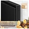 Mini Football Helmet Display Case with Clear Acrylic Cover and Black Solid Wood Base, Great for Sports Enthusiast, Diecast Cards Collectibles Dolls Figurines (Not Full Size)