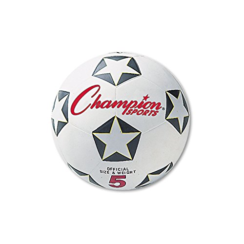 Ballon de soccer Champion Sports srb4 caoutchouc noir blanc taille 4