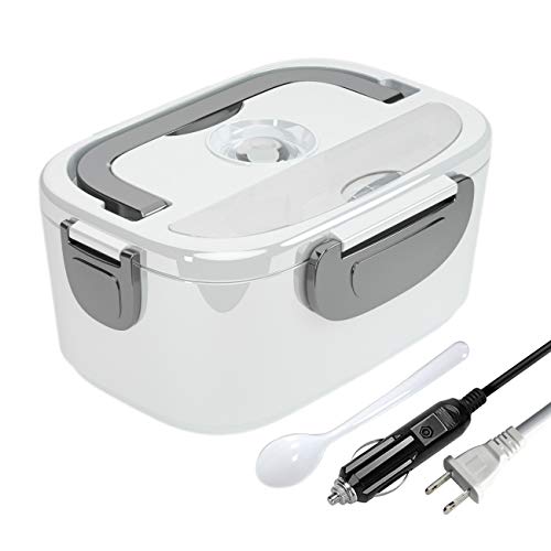 ErayLife Electric Lunch Heating Box, 2 in 1 Meal Heating Box 110V 12V