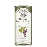 Notre huile de pépins de raisins est neutre en goût ce qui permet de ne pas altérer les saveurs de vos aliments. Huile riche en Omega-6 (acide linoléique) et en vitamine E antioxydants. Avec son point de fumée élevé, l'huile de pépins de raisins est ...