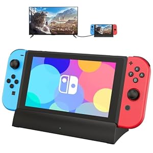 TV Docking Station for Switch-4K 1080P HDMI Output/USB-C Port/USB 3.0 Port,Replacement for Official Switch Dock(Only Dock)