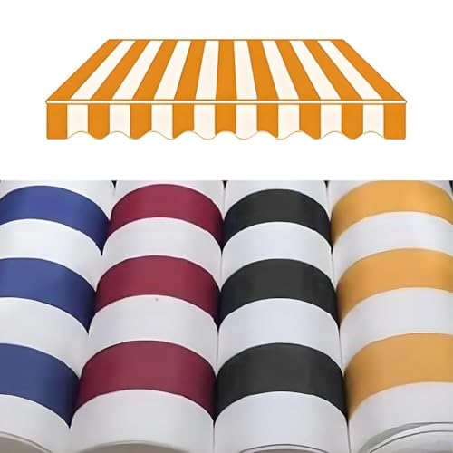 Toile de rechange pour auvent imperméable et durable 4x3m jaune