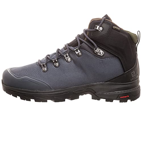Salomon Men's Outback 500 Gtx Backpacking Boots, Ebony/Black/Grape Leaf, 10 #TOP4