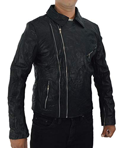 Flesh & Hide F&H Men's Captain Hook Once Upon A Time Genuine Leather Jacket3