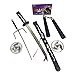 Rubber Johnnies TM Set Giocattolo con Spada e Armi da Ninja per Feste in Maschera