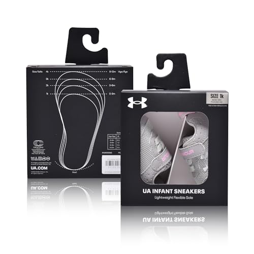 Under Armour 436UA444148TD 1Pk Ua Assert 10 Crib Shoe,Halo Gray,4 thumb #3