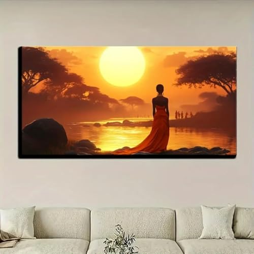 Peinture pour salons et chambres grand format pour mur vide - 2