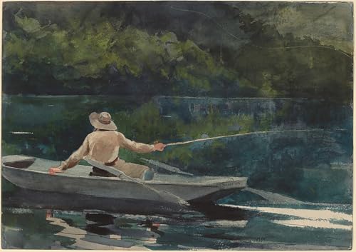 Impression tableaux peinture sur toile design nordique Winslow Homer 60x90