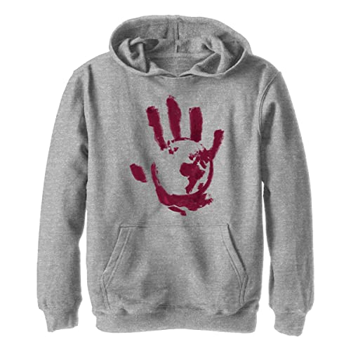 Sweat à capuche Marvel Bloody Hand enfant garçon en coton sportlich heather gris