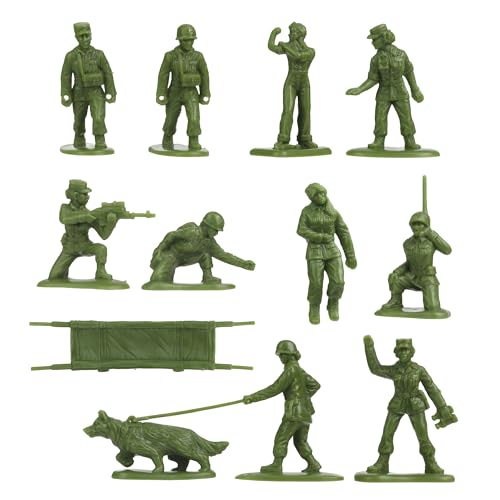 BMC Plastic Army Women figuras femeninas soldados 24 pzas miniatura 3