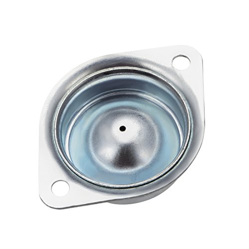 Uxcell Ball Transfer Units Cy-25A Flange Mounted 1-Inch Nylon Roller Ball Transfer Bearing Casters 66Lb Load Capacity 2 Pcs #TOP3