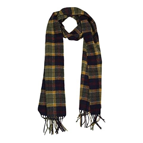 Bufanda hombre Barbour USC0001 VERDE/BLU/ROJO, Green Navy Red, Talla única Cover