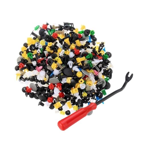 Clips de nailon para parachoques y retenedor de cubierta de motor universal