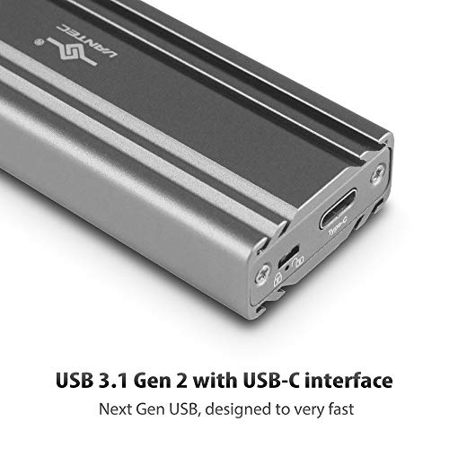 Caja externa Vantec para SSD M.2 Nvme USB 3.1 Gen 2 Tipo C miniatura 4