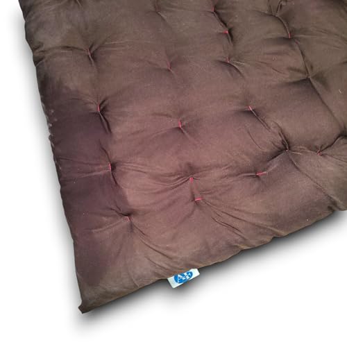 Image of ATOOTFUSION Soft Cotton Quilt | Foldable Mattress for Floor Light Weight Filled Single Firm Cotton Quilt Mattress Gadda (1 Sleeping Capacity, 3 x 6 ft or 72 x 36 Inches) (Brown)