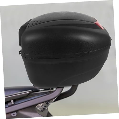 Design élégant noir pour ce top case arrière de moto robuste Zerodeko