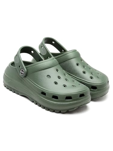 BERSACHE Soft Classic Casual with Regular wear with Ultra Technology Sandal for Women Green