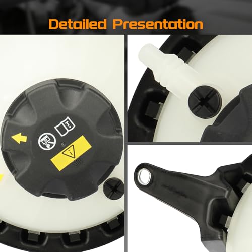 Depósito de desbordamiento resistente para BMW 528i L4 2012 a 2016 6