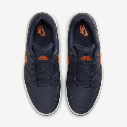 Nike Full Force Low Men's Shoes (FB1362-400, Dark Obsidian/Obsidian/Phantom/Safety Orange) Size 114