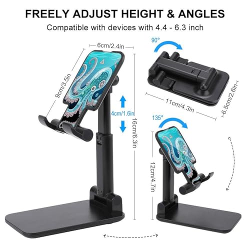 Support de téléphone portable pliable mécanique pieuvre stable - 2