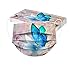 Felicy Butterfly Print Colorful Disposable Face Mask Floral Decorative Fashion 3Ply Women Adults Mouth Covers 10/20/50/100 PCS (ZF-50PCS (Mixed Colors)),Medium