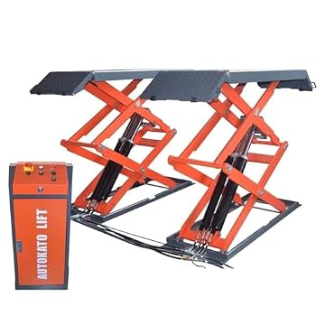 scissor lift leveling ramps