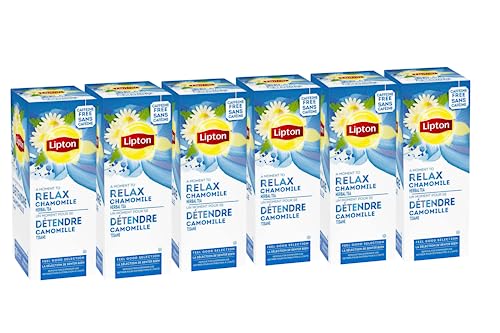 Lipton Hot Tea Bags Chamomile 28 count, Pack of 6 Lipton Hot Tea Bags Chamomile 28 count, Pack of 6