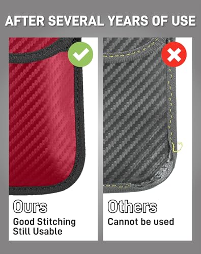 Vammcht Faraday Bag Red (2 Pack)