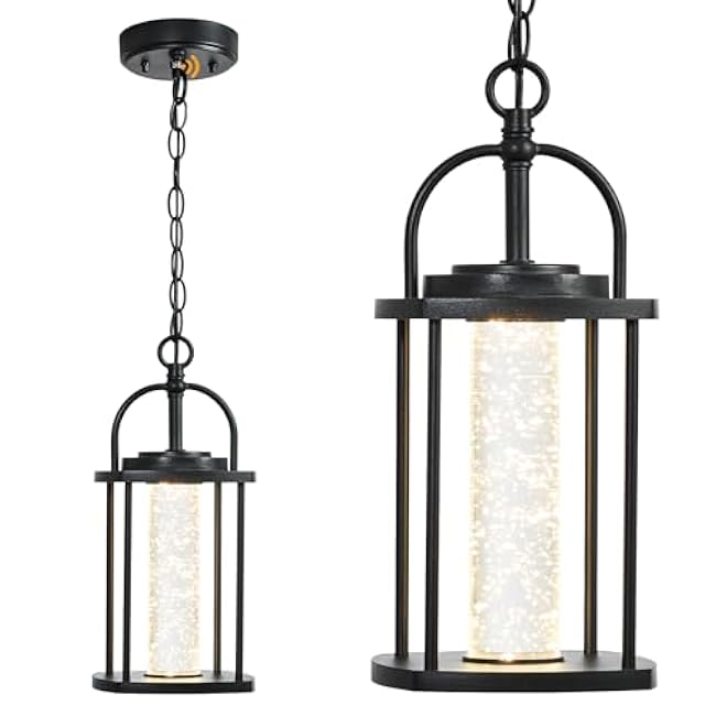 Outdoor Pendant Light Fixture Large Morden Chandelier 10W 3000K