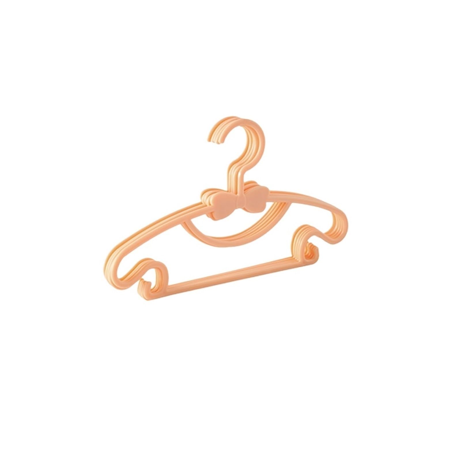5/10/20/30/50pcs Of Hangers Clothing Closet Storage Hanger Racks(5pcs Orange)