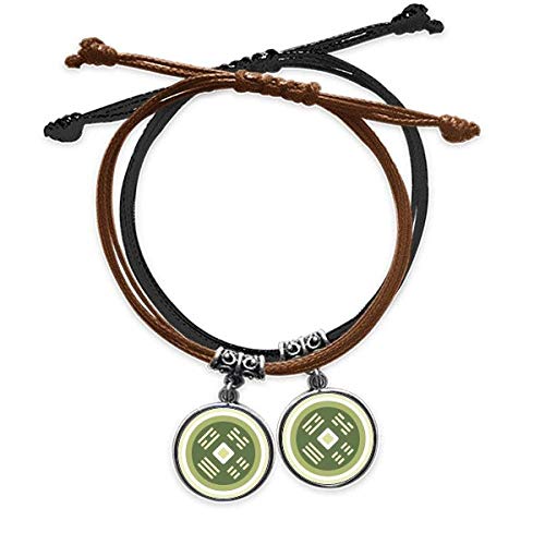 Bracelet Cuir Double à porter au quotidien avec son motif Chine élégant